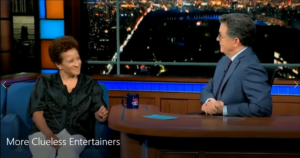 Wanda Sykes with Stephen Colbert – Clueless or Funny?